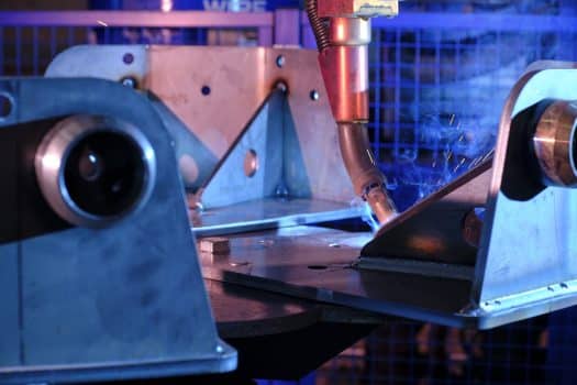 Lasrook toortsafzuiging voor robotlassen