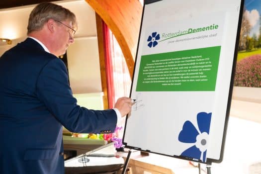 Rotterdam wederom uitgeroepen tot ‘Dementie Vriendelijke’ gemeente