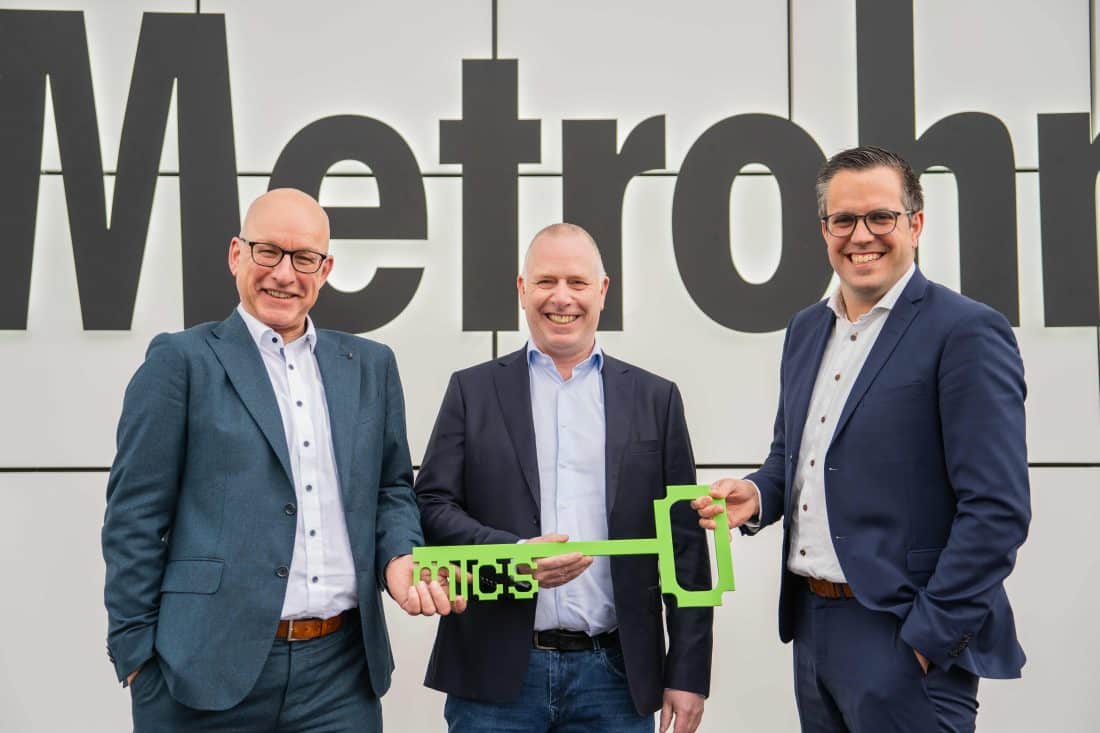 Eerste gebouw van MICS-campus gereed: Omega opgeleverd aan Metrohm