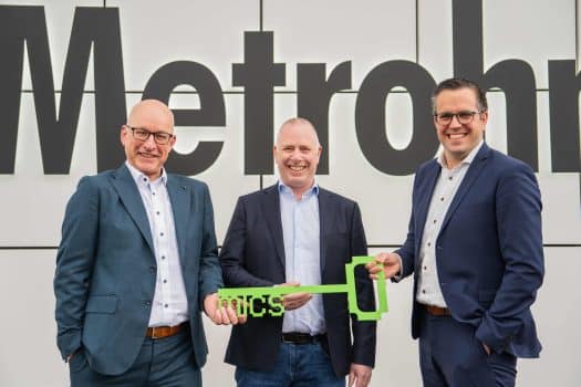 Eerste gebouw van MICS-campus gereed: Omega opgeleverd aan Metrohm