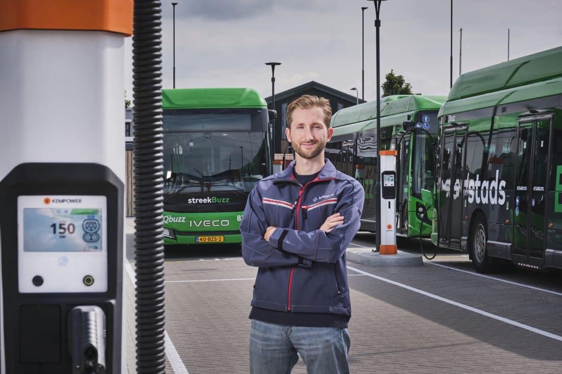 Qbuzz & Batenburg Techniek werken samen aan de energietransitie van het openbaar vervoer