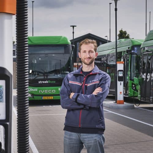 Qbuzz & Batenburg Techniek werken samen aan de energietransitie van het openbaar vervoer