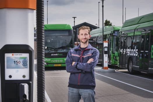 Qbuzz & Batenburg Techniek werken samen aan de energietransitie van het openbaar vervoer