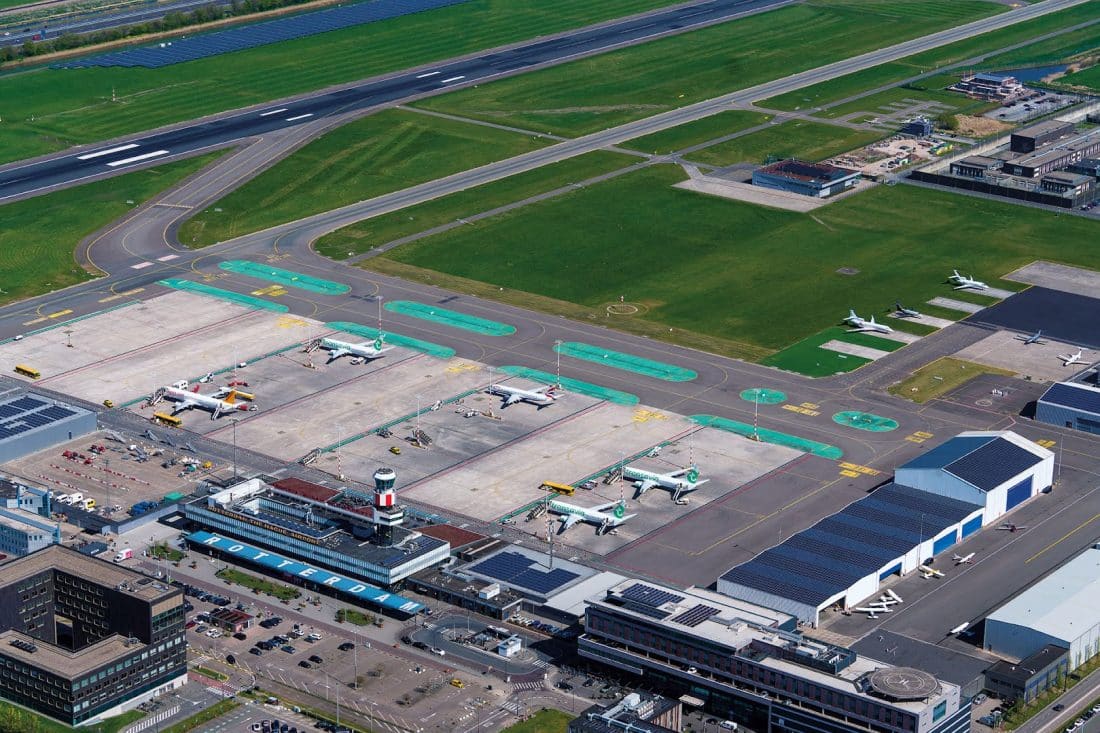 Luchthavenbesluit ingediend: Rotterdam The Hague Airport zet stap naar schoner en stiller