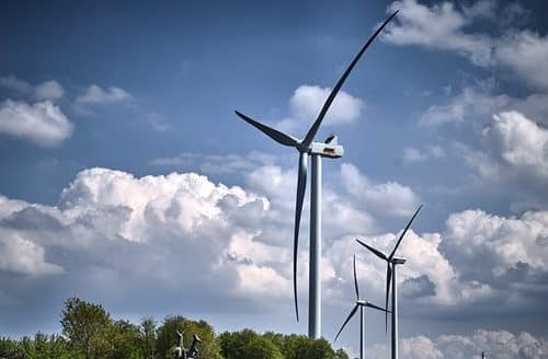 gebieden voor windturbines