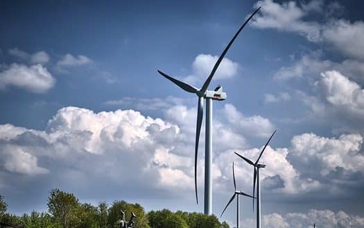 gebieden voor windturbines