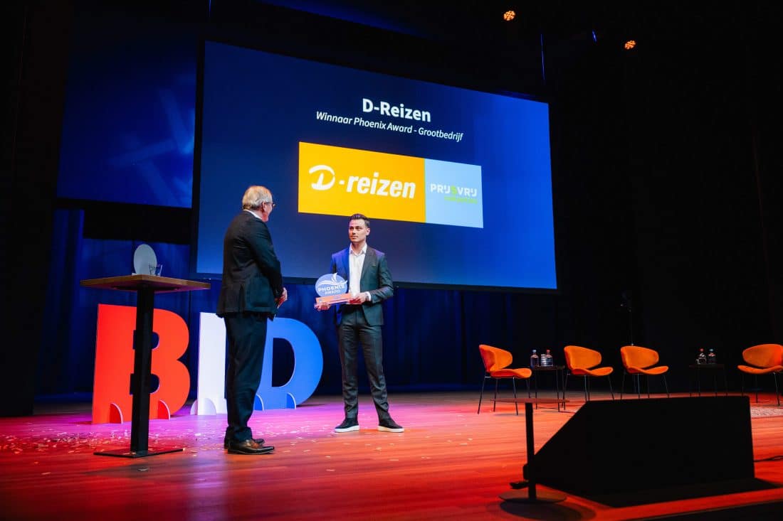 D-Reizen en sander + sander winnaars Phoenix Award 2026