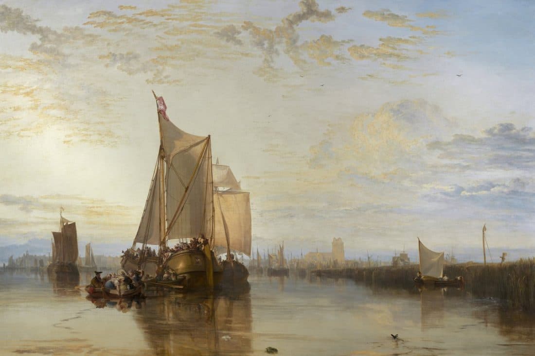 Dort, or Dordrecht: The Dort Packet-Boat from Rotterdam Becalmed