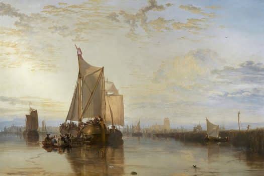 Dort, or Dordrecht: The Dort Packet-Boat from Rotterdam Becalmed